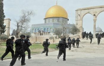 انتهاكات الاحتلال الإسرائيلي بحق المسجد الأقصى -أرشيفية-