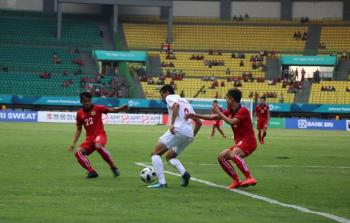 لقاء فلسطين لاوس في دورة الالعاب الاسيوية