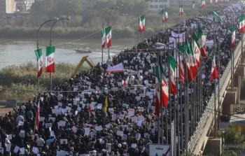 مظاهرات مؤيدة لإيران