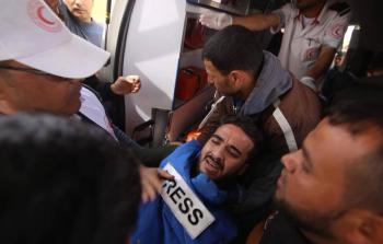 الاعتداء على الصحفيين في الأرض الفلسطينية