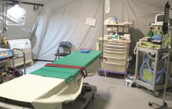معدات المستشفى الميداني الأمريكي تدخل غزة الأسبوع المقبل