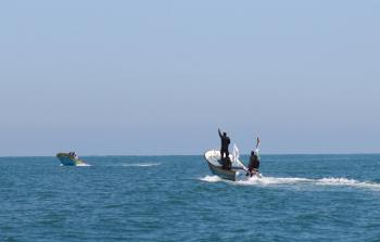 بحر غزة صيادين