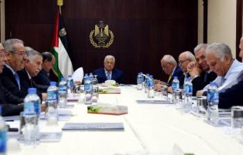 اجتماع سابق للقيادة الفلسطينية