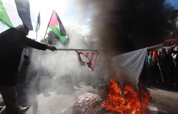 مسيرات غضب تعم فلسطين رفضًا لقرار ترامب