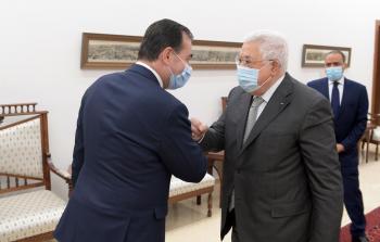  الرئيس عباس ورئيس وزراء رومانيا - رام الله