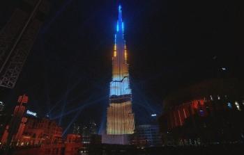 حفل دبي المبهر لاستقبال رأس السنة الجديدة