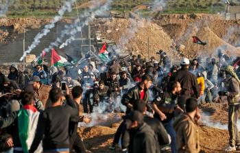 مسيرات العودة شرق قطاع غزة