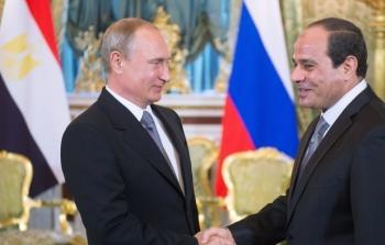 الرئيس المصري عبد الفتاح السيسي ونظيره الروسي فلاديمير بوتين