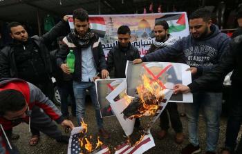 احتجاجات غاضبة نصرة للقدس تجتاح المدن الفلسطينية