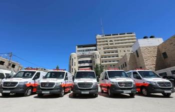 اسعافات وزارة الصحة الفلسطينية- أرشيفية