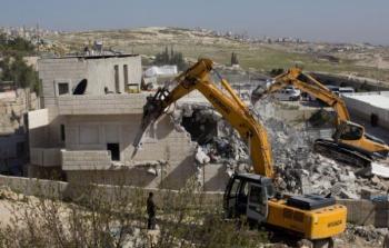 الاحتلال يهدم منزلاً في بلدة سلوان بمدينة القدس