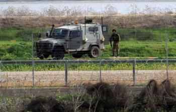 السياج الحدودي بين قطاع غزة والاراضي المحتلة- توضيحية