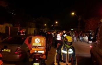 من مكان الحادث - توضيحية 