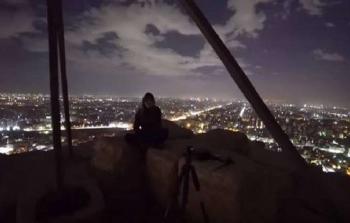 فيديو المصور الدنماركي فوق سطح الهرم
