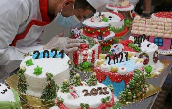 مواطن من غزة يصنع 