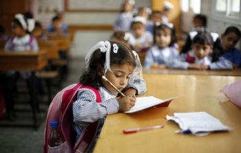 مدارس الأونروا في فلسطين - توضيحية