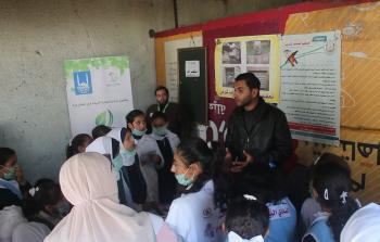 بلدية غزة تنظم رحلة بيئية تثقيفية لطالبات مدرسة فهد الصباح