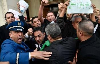 جانب من الاحتجاجات في الجزائر