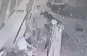 صورة من فيديو الحادثة