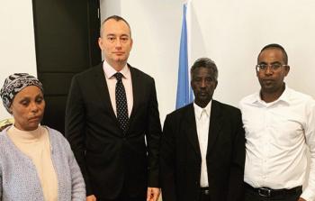 عائلة الجندي الإسرائيلي الاسير لدى حركة حماس في غزة ابرهام منغستو