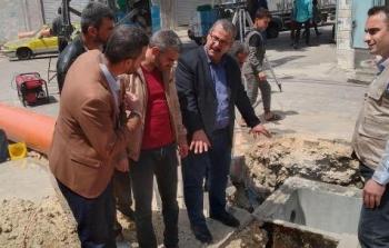 بلدية غزة تشرع بتنفيذ مشروع لحل مشكلة تجمع مياه الأمطار