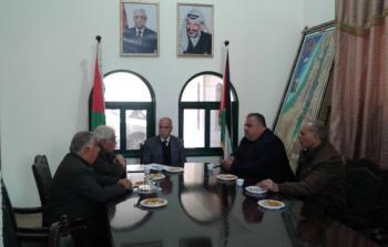 محافظو غزة يجددون دعمهم لموقف القيادة الفلسطينية