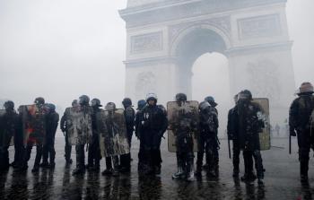 استنفار واسع للأمن الفرنسي على مداخل الشانزيليزيه