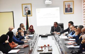 محافظ سلفيت يلتقي وفدا من الجهاز المركزي للإحصاء الفلسطيني