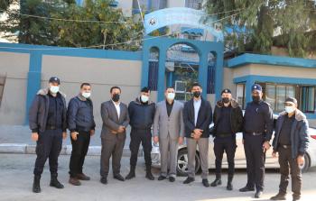 جامعة فلسطين تواصل زيارتها لمراكز الشرطة في  القطاع 
