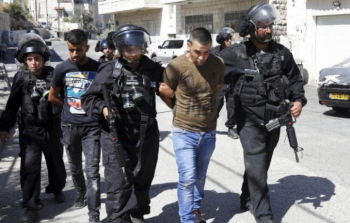 اعتقال فلسطيني من الضفة الغربية - أرشيفية