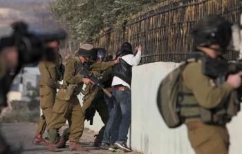 اعتقال فلسطيني من الضفة الغربية - أرشيفية