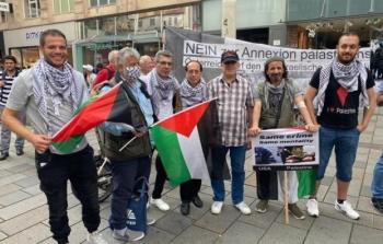 وقفة احتجاجية بالنمسا رفضا لخطة الضم