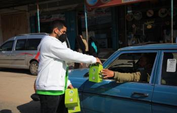 إطلاق حملة كمامتك أمانك في قطاع غزة