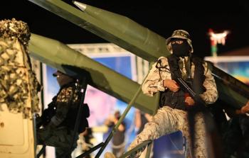 سرايا القدس خلال عرض عسكري في غزة - أرشيفية