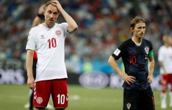 تأهل منتخب كرواتيا على حساب الدانمارك في مونديال روسيا 2018