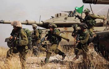 الجيش الاسرائيلي في الجولان -ارشيف-