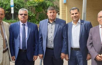 وفد المؤتمر الشعبي يلتقي لجنة فلسطين 