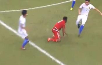 مباراة منتخب الامارات وماليزيا تتحول الى معركة