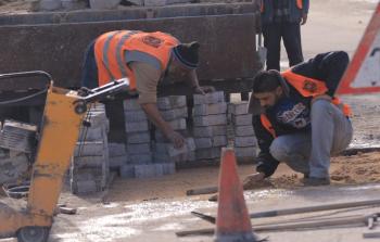 بلدية غزة تنجز صيانة 120 حفرة في شوارع المدينة