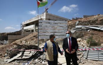 سفير الهند لدى فلسطين والوزير أحمد عساف