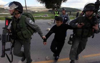 اعتقال طفل في الضفة الغربية - ارشيفية