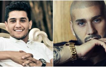 الفنانان محمد عساف ومساري