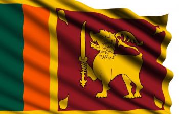 علم سيرلانكا- أرشيفية 