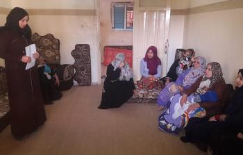 اللجنة القانونية لاتحاد لجان العمل النسائي تنظم ندوة بعنوان العنف ضد المرأة 