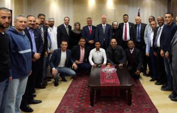  رئيس الوزراء رامي الحمد الله يلتقي وفوداً عربية