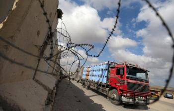 دخول بضائع إلى غزة - أرشيف