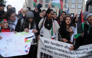 الجاليات الفلسطينية في أوروبا تستنفر نصرة للقدس