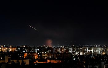 قصف إسرائيلي على سوريا - صورة أرشيف