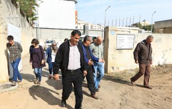 بلدية غزة تطلع وفدًا من الصليب الأحمر على مشاريع حيوية