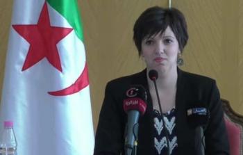 مريم مرداسي وزيرة الثقافة الجزائرية 